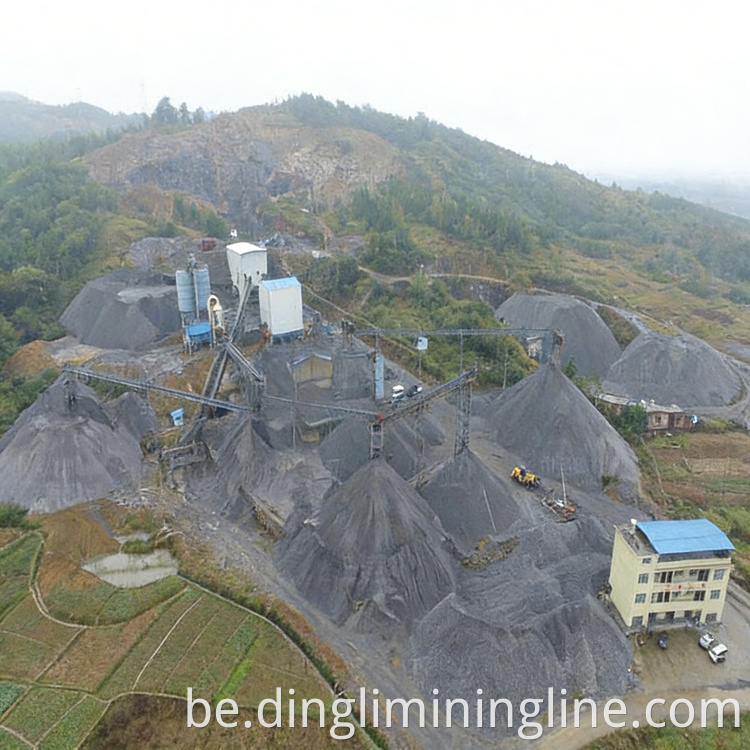 500TPH Gangue Sand and Gravel Line